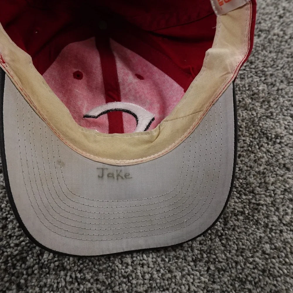 Cincinnati Reds Hat Boys S/M‎ Adjustable Strap Back Cap MLB Baseball Youth Kids